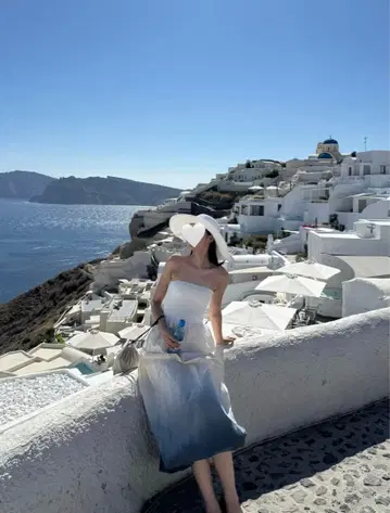 ZARA 자라 그라데이션 플레어 드레스 원피스