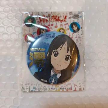 케이온 금박 캔뱃지 아키야마 미오