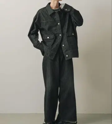 루즈 데님 자켓 SENSE OF PLACE