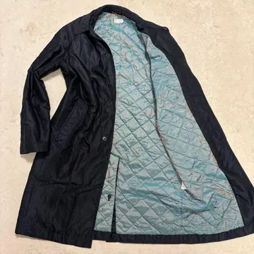 레어 Paul smith London 롱 코트 퀼팅 블랙