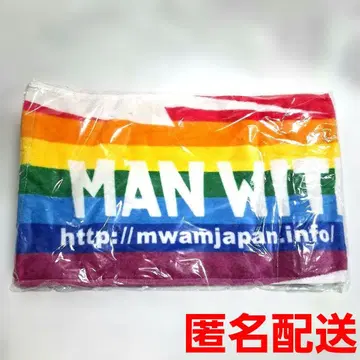 MAN WITH A MISSION 타월 레인보우 맨위즈