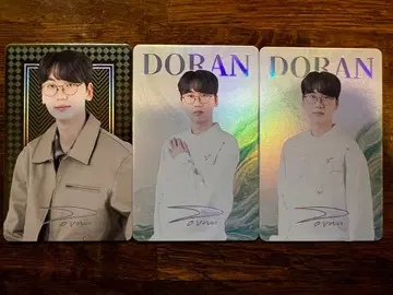 T1 Doran 2025 Worlds 팝업 한정판 포토 카드