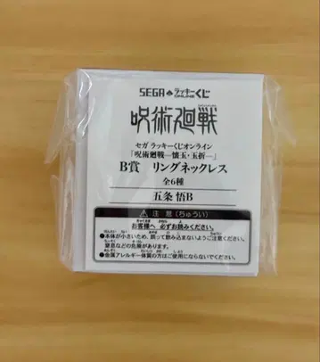 주술회전 B상 반지 목걸이 총 6종