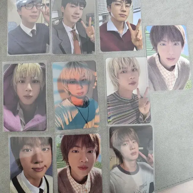 10장 일괄 bts 방탄 해피 석진 앨범 포카 드볼