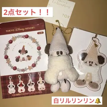 릴린린 화이트 세트 2025 봉제 인형 참 키체인