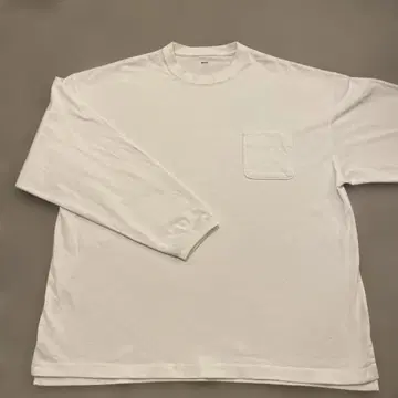 RHC 화이트 긴팔 셔츠 롱T