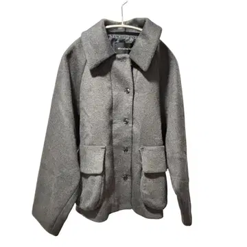 미즈이로 인드 울 래글런 숏 자켓 숏 코트 2024