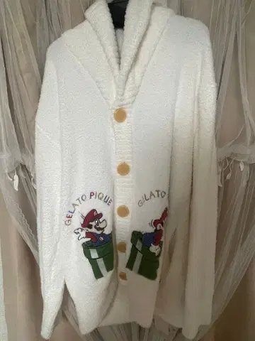 젤라또피케 닌텐도 마리오 가디건