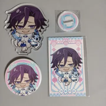 도원암귀 파보테리아 다크 쿄시 아크릴 스탠드 캔뱃지 특전 모모카 츠키요미