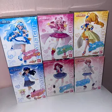 HUG! 프리큐어 큐티 피규어 세트