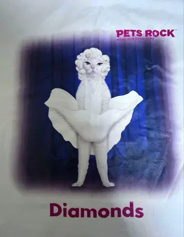 PETS ROCK' 몬로로 변신한 고양이 티셔츠