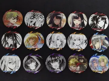 누에의 음양사 캔뱃지 15종 세트