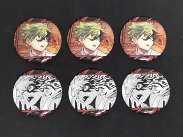 누에의 음양사 캔뱃지 요시마 학로 6개