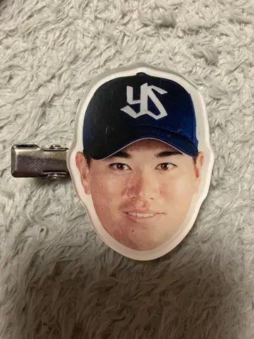 야쿠르트 팬감 키타무라 케이고 헤어 클립 미니 복조리 2개 세트