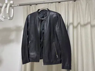 STUDIOUS 블랙 가죽 자켓 사이즈 2