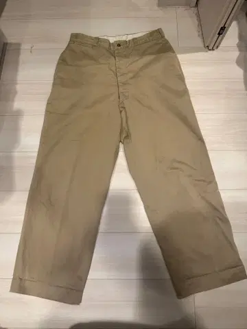 US ARMY 치노 치노 팬츠 50s 빈티지 W34 x L33