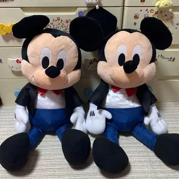 미키마우스 봉제 인형 2개 세트