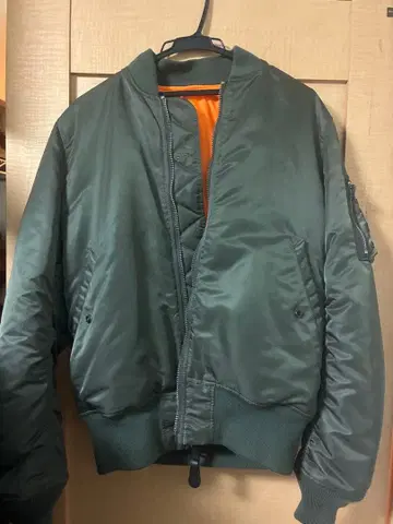 ALPHA MA-1 플라이트 자켓 JAPAN FIT 20004