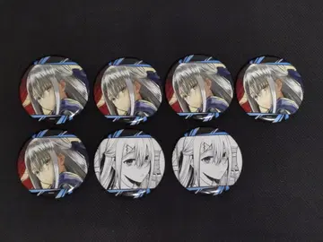 누에의 음양사 캔뱃지 후지노 하토하 7점