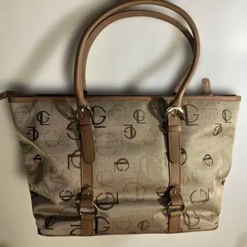 기라로쉬 베이지 캔버스 백