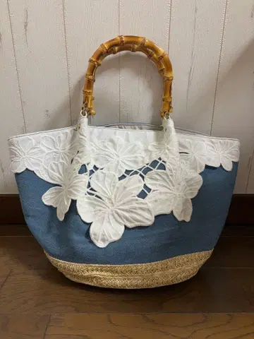 마우나로아 데님 x 레이스 카고백 하와이안