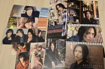 미즈에 켄타 트레이딩 카드 달력 특전