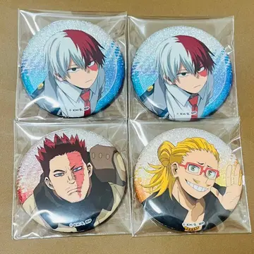 나의 히어로 아카데미아 히로아카 글리터 캔뱃지 토도로키 엔데버 마이크