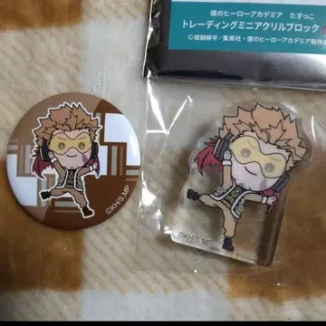 타스쏭 호크스 스탠드 캔뱃지 나의 히어로 아카데미아 히로아카