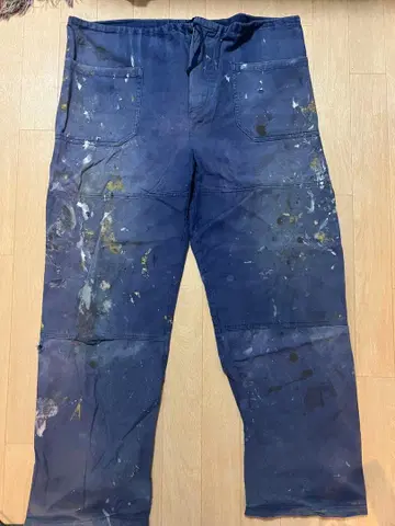 빈티지 페인터 팬츠 구제 의류 해외