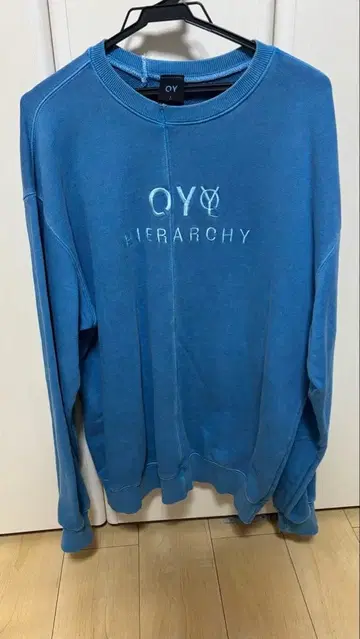 OY 계층 구조 크루넥 트레이닝복