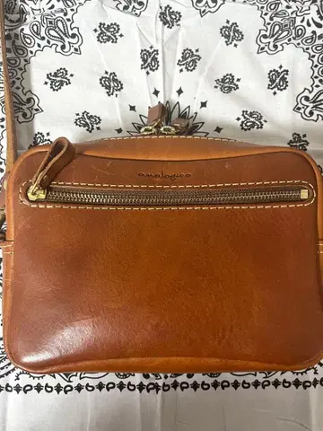 analogico 아날로지코 트립 숄더 내추럴 컬러