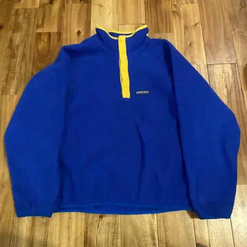 80s LAND'S END 랜드스엔드 신틸라 스냅 T 타입 플리스