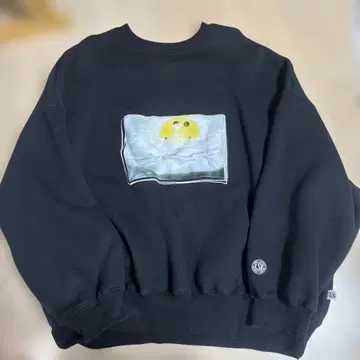 리틀 써니바이트 맨투맨 속기모 빅 실루엣