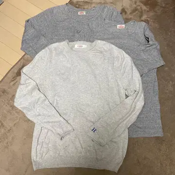 할리우드 런치 마켓 긴팔 사이즈 4 XL 사이즈 3장 세트