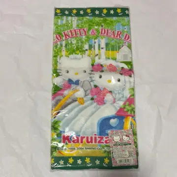 산리오 헬로키티 다니엘 레어 지역 한정 키티 핸드 타월 웨딩
