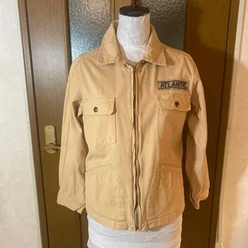 [ues] 집업 자켓 / 베이지