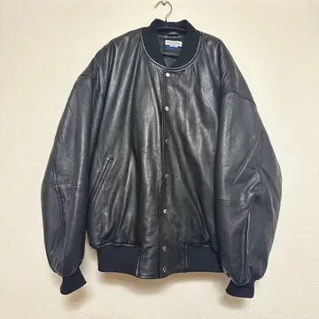 Sheep Leather Prime-Over Stadium Jacket