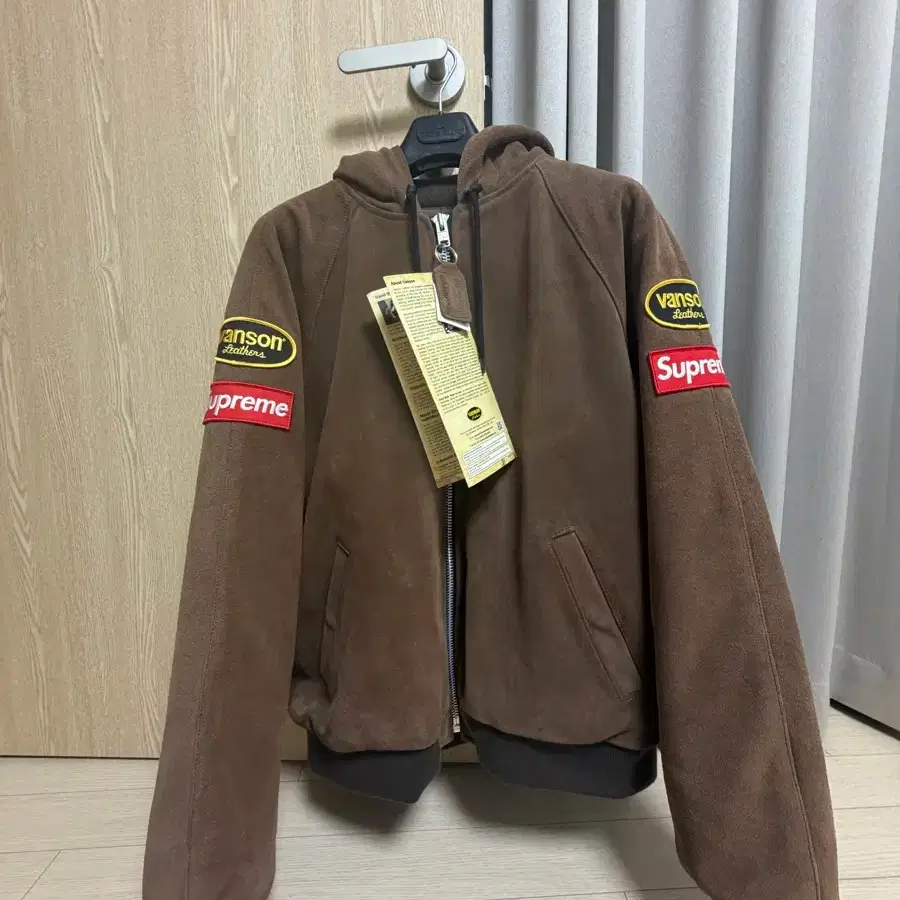 Supreme x Vanson Leather Hooded Work Jacket Suede (L) | Bunjang Global