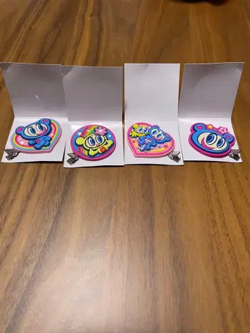 나루미야 캐릭터 러버 클립 엔젤 블루 set