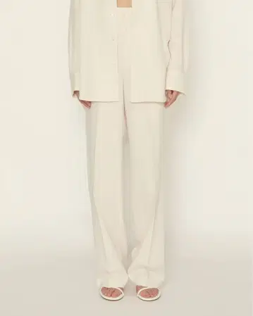 [ 미사용 ] ENOF 이나프 center press pants 팬츠