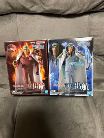 원피스 출항 피규어 2종 세트 사카즈키 & 쿠잔