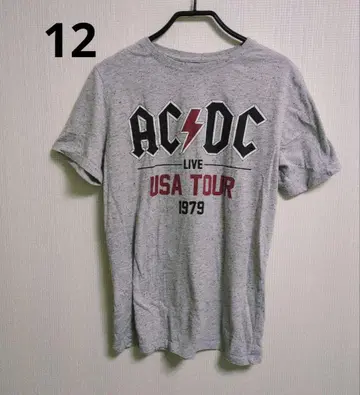 해외 구제 의류 AC/DC USA TOUR 1979 티셔츠 사이즈 12