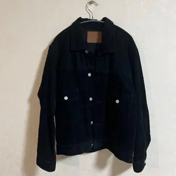 BACK NUMBER? 블랙 데님 자켓