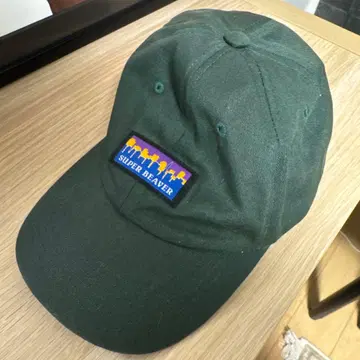 SUPER BEAVER 올리브 그린 캡 시착만 한 상품