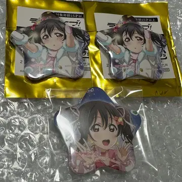 러브 라이브 별 모양 캔뱃지 아토레 스노하레 보쿠히카 캔뱃지 야자와 니코