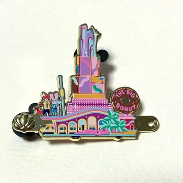 홍콩 디즈니 퍼레이드 핀 배지 프렌드 스틱 주토피아