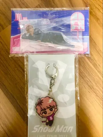 SnowMan 사쿠마 다이스케 아크릴 스탠드 스노치루 키링 세트