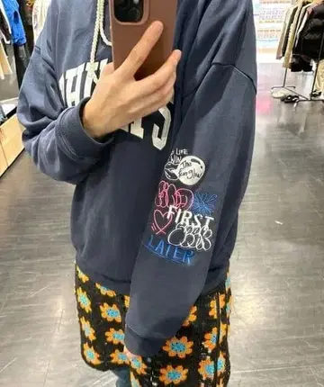 PHILLIPS 맨투맨 L 네이비 5940엔