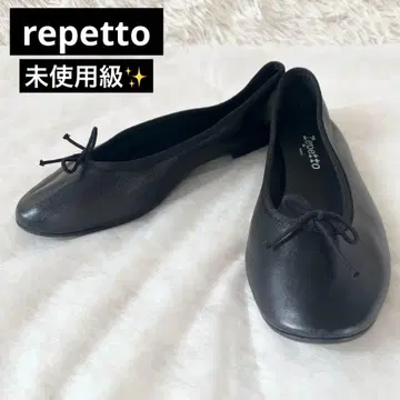 미사용급 repetto 레페토 발레 슈즈 가죽 플랫슈즈