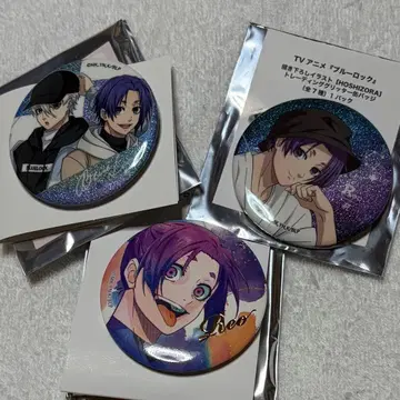 블루 록 캔뱃지 3개 세트 [ 미카게 레오 ]